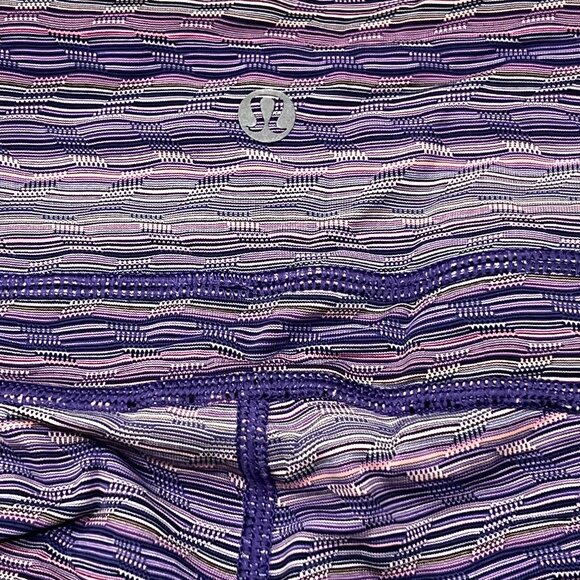 Lululemon Run Top Speed Crop Size 2 Multi-color - Picture 8 of 10